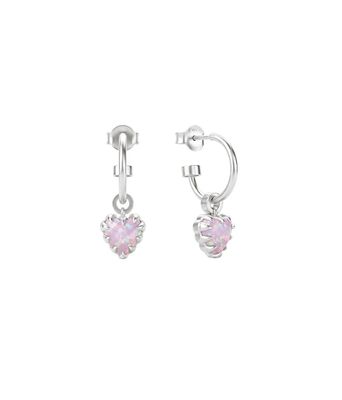 Stolen Girlfriends Club Love Claw Anchor Earrings Pink Bello Opal