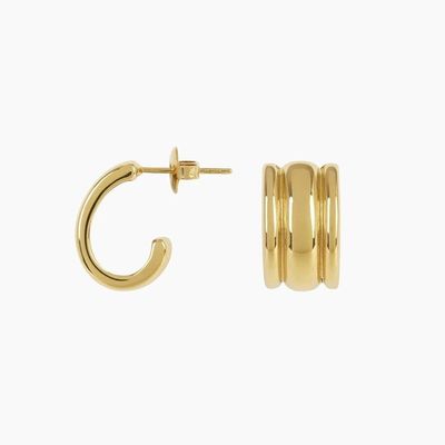 Zahar Mila Earrings Gold Plated
