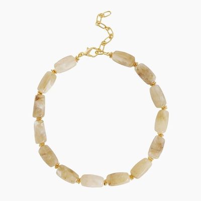 Zahar Bella Beaded Necklace Gold Plated