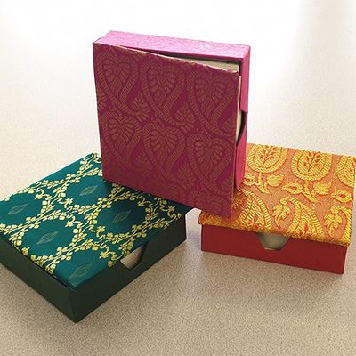 Silk Sari Memo Blocks