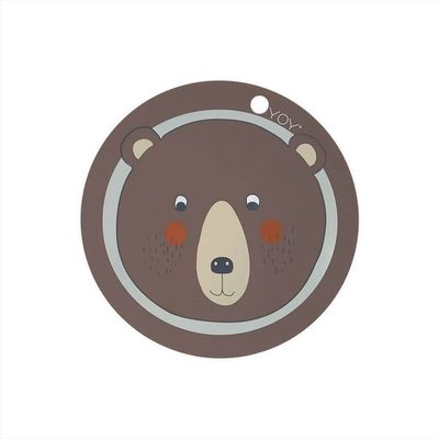 Placemat Bear BROWN