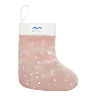 Pink Stocking CHRISTMAS - Filled