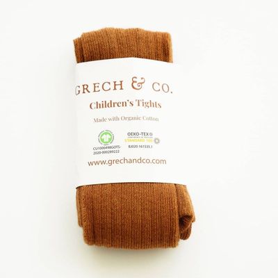 Organic Cotton Tights - Spice Size 122/128 - 5-6y