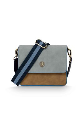 Fenna Cross Body Flap Small Blue 19x6x16cm