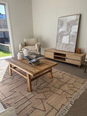 Toi Rectangle Coffee Table- Natural