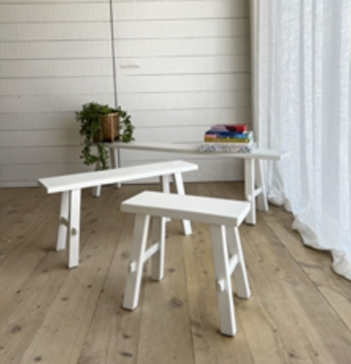 Parnell Bench - White