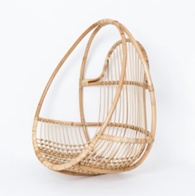 Coral Hanging Chair Rattan - Natural