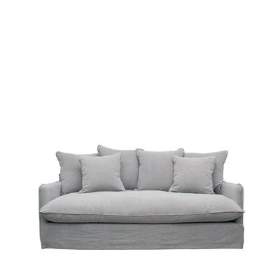 Bahama Slipcover couch- 2 seater- Greywash