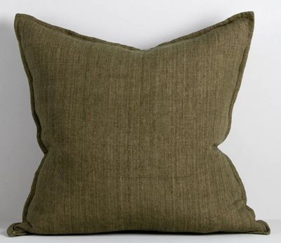 Cassia 55x55cm Cushion- Military