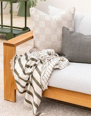 Carter In &amp; Outdoor Cushion 50x50 - Almond