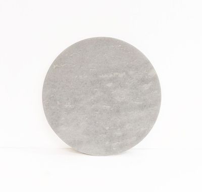 Marble Patisserie Board Round  - White