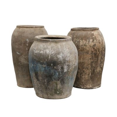 Antique Clay Pot - Medium