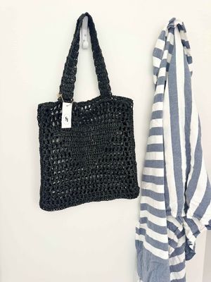 Savannah Tote Bag - Black