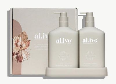 al.ive Wash &amp; Lotion Duo - Sea Cotton &amp; Coconut