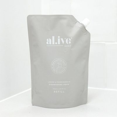 al.ive 900ml Dish Wash Refill - Lemon &amp; Pomegranate