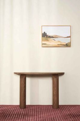 Otley Console Table 120cm | Natural or Walnut | NZ
