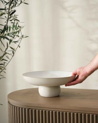 Fort raised bowl - Matte Speckle