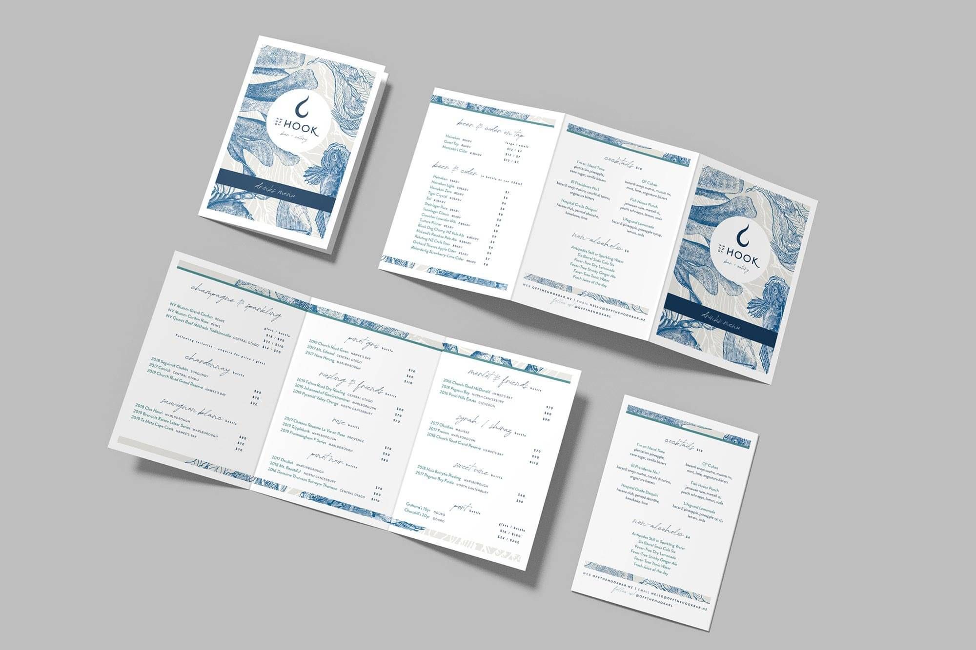 Menu Design Wellington