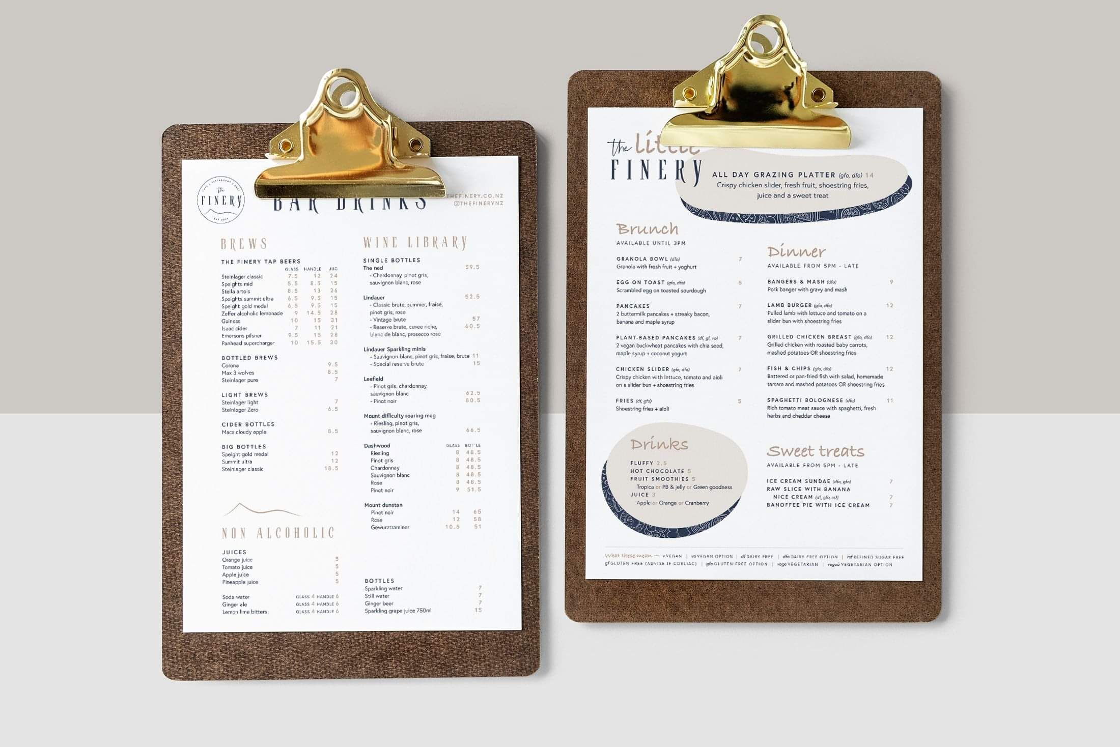 Restaurant Menu Design for Print