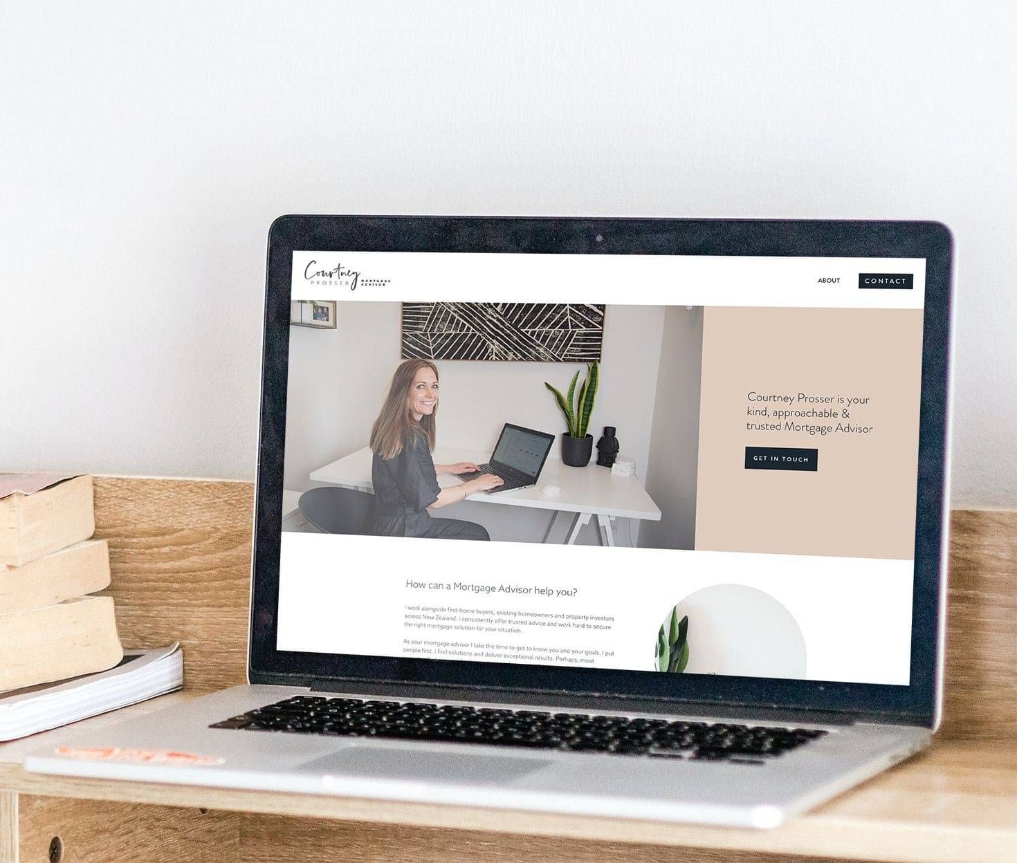 Website Design for Sarah Logan Beauty Studio by Designerbloom