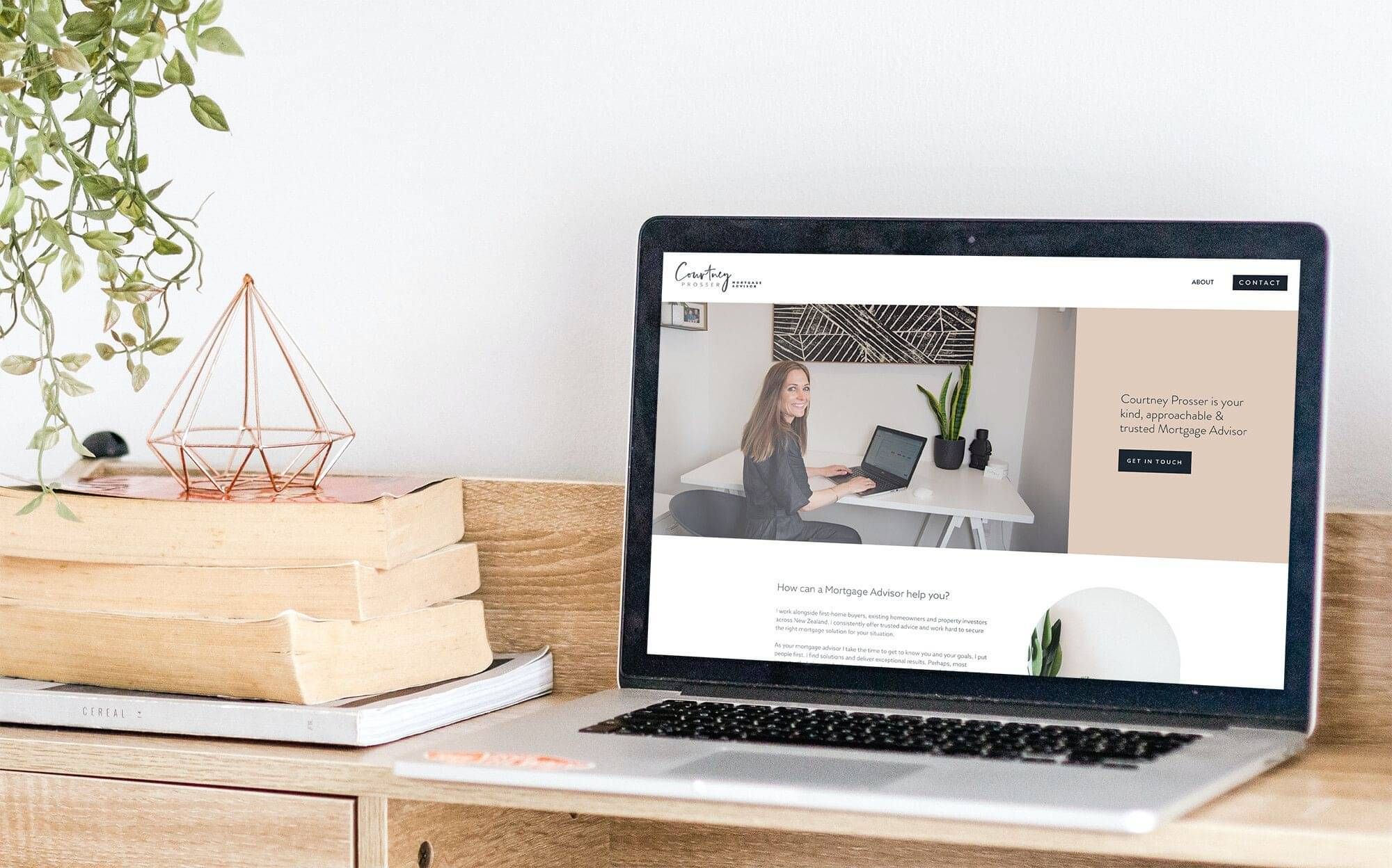 Small Change Mortgage Advisor Website Design | Designerbloom Web Design Wellington