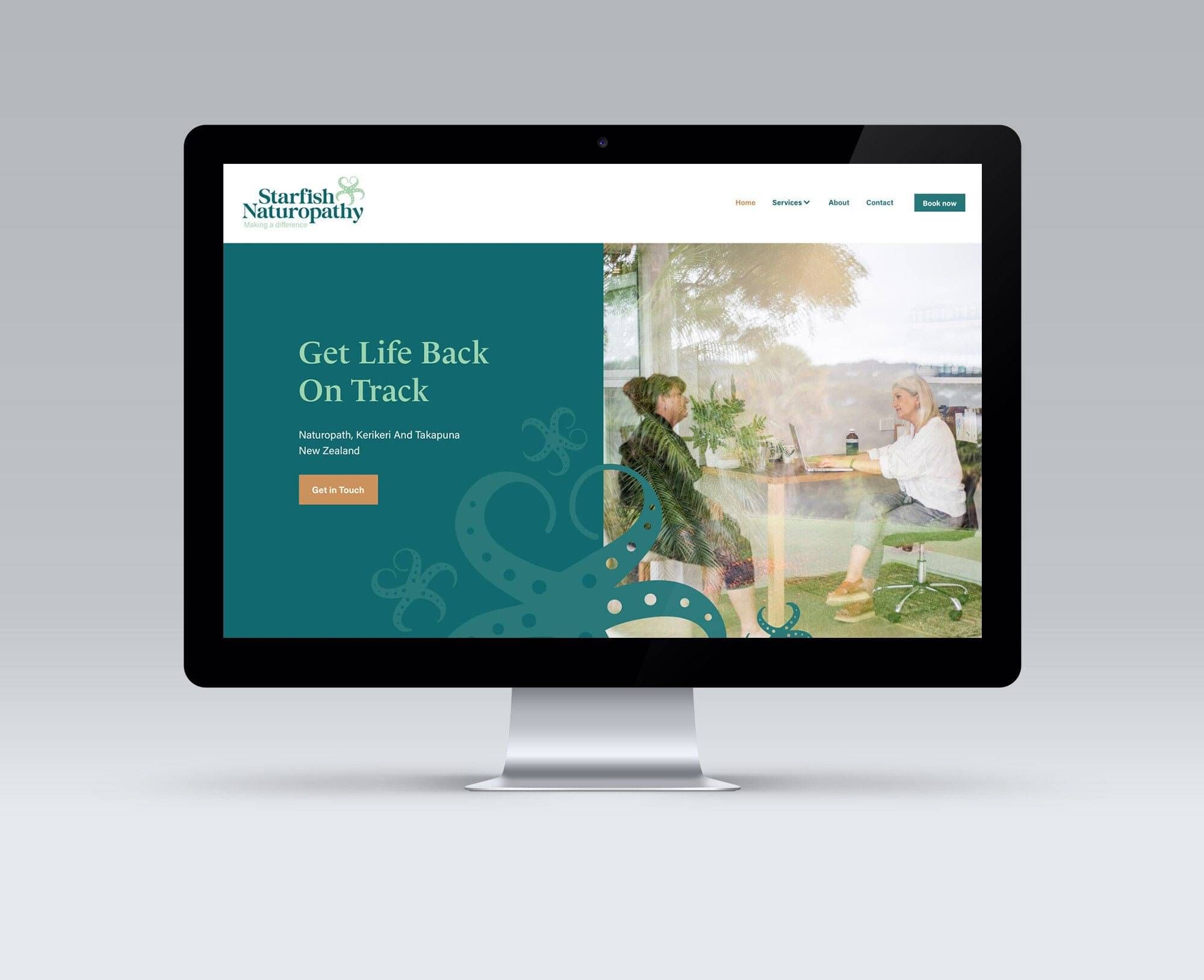 Health and Wellness Naturopathy Web Design Wellington