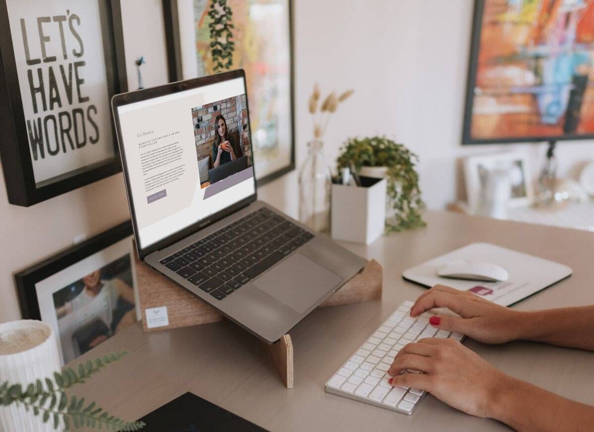 Website design for New Zealand Copywriter Mark My Words