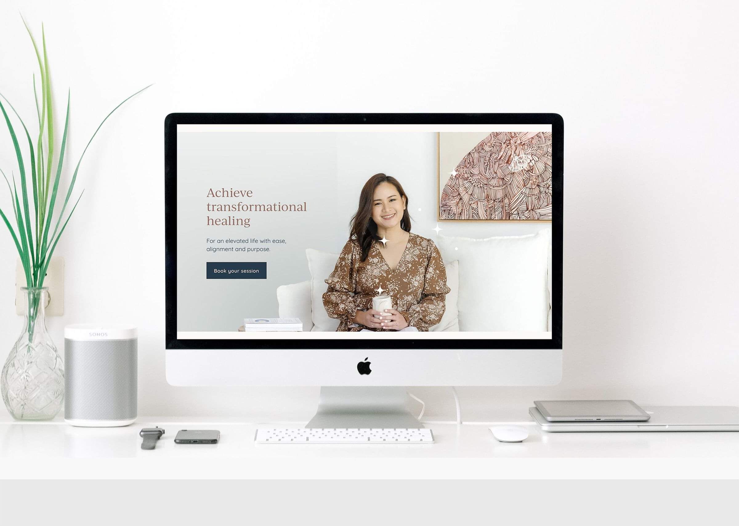 Transformational healing website Hypnosis | Auckland | Website Designer