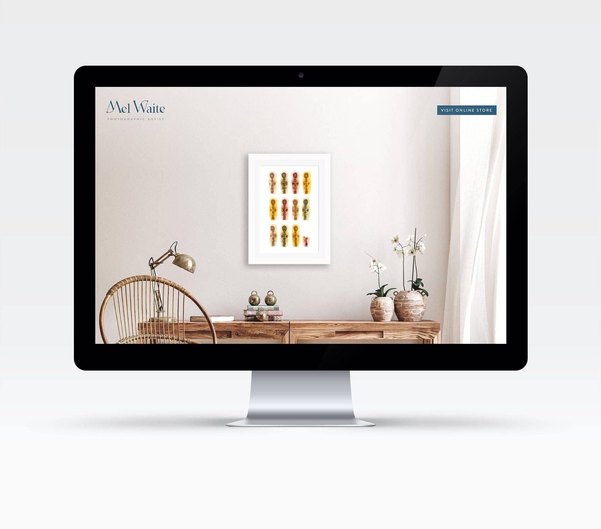 Website Design for New Zealand Artist