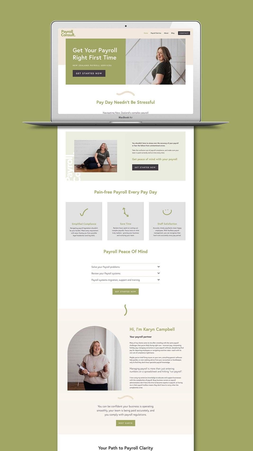 Professional Website Design for Financial Services | Wellington