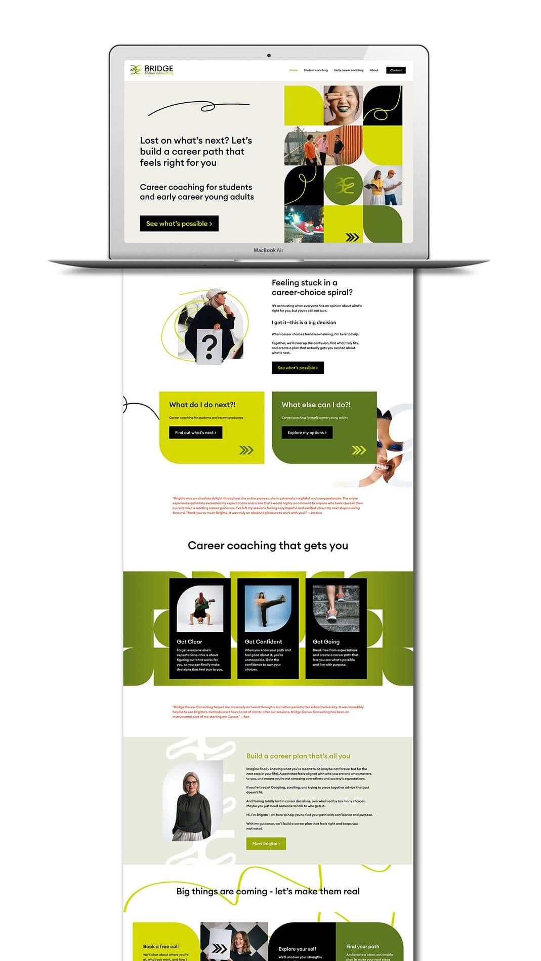 Career Coaching Website Design Australia