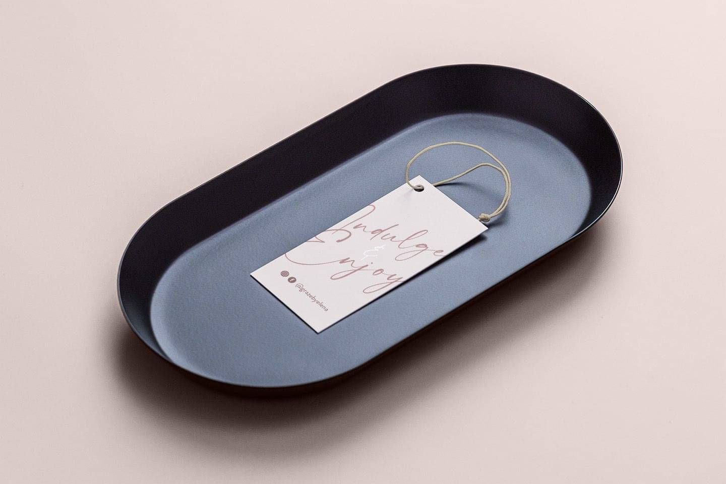 Photo of tag design for a grazing platter business