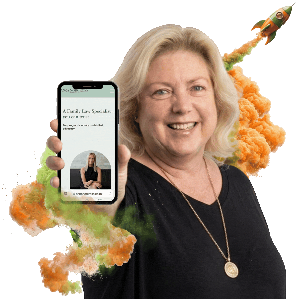 Website design for Anna Norcross, Barrister