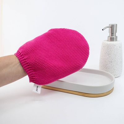 Wash Mitt - Hot Pink
