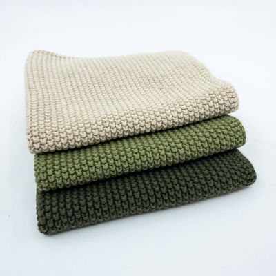 Dish Cloths Lite 3pk - Willow [Oatml|Pist.|Olive]