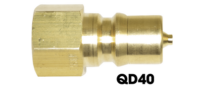 Brass Quick Connect (Male) QD40
