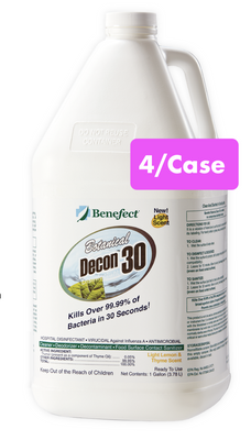 Benefect Decon30 Disinfectant 4/CASE