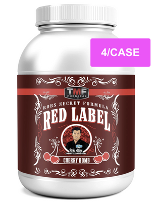 TMF - Red Label Cherry Bomb Prespray 4/CASE of 6.5LB JARs (11.8KG)