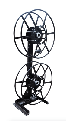 Dual Mount for Narrow Profile Supply Reels (Over and Under)