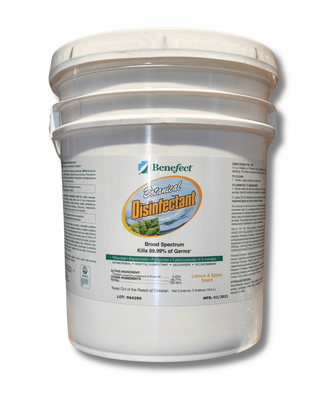 Benefect Botanical Disinfectant - 5 Gallon PAIL (18.7 Litres)