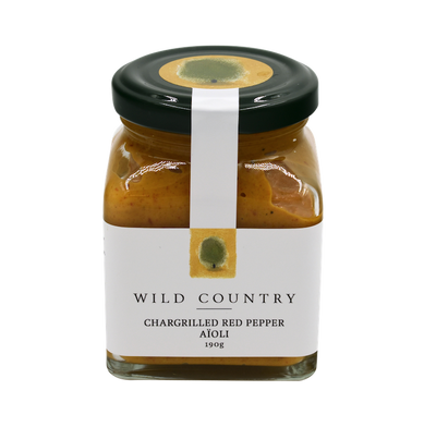 Wild Country Chargrilled Red Pepper Aioli 190g