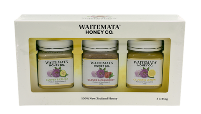 Waitemata Honey Flavours 250g - Triple Pack