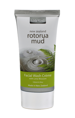 Rotorua Mud Facial Wash Cr&egrave;me with Lime Blossom 130ml