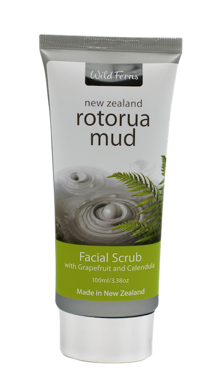 Rotorua Mud Facial Scrub with Grapefruit &amp; Calendula 100ml