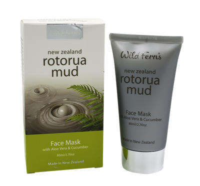 Rotorua Mud Face Mask with Aloe Vera &amp; Cucumber 80ml