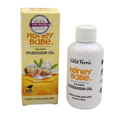 Honey Babe Calming Massage Oil 120ml