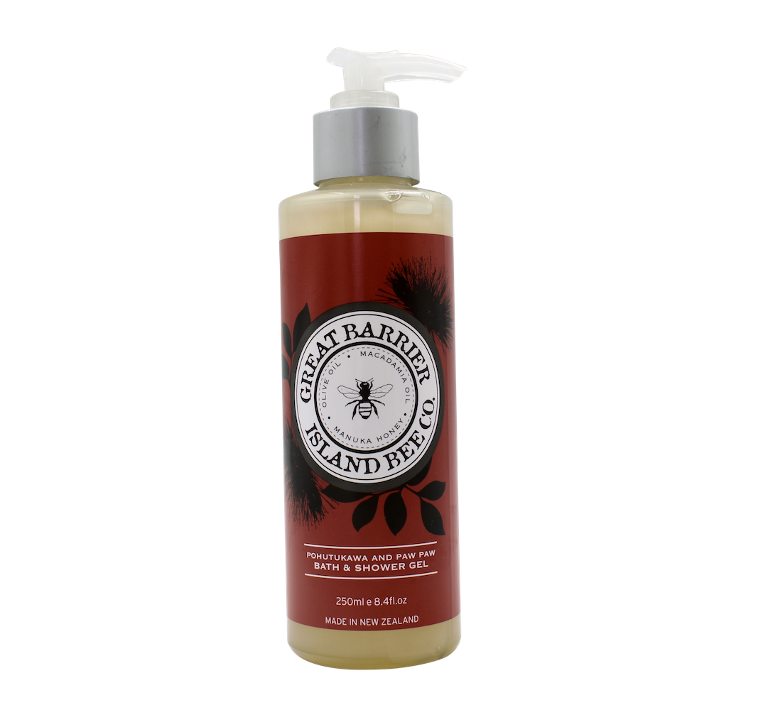 Pohutukawa and Pawpaw Bath &amp; Shower Gel 250ml