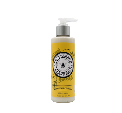 Kowhai and Vanilla Hand &amp; Body Lotion 250ml