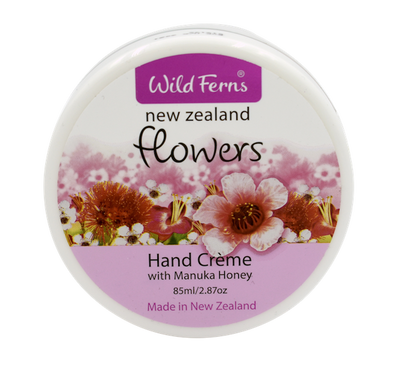 New Zealand Flowers Hand Cr&egrave;me with Mānuka Honey 85ml