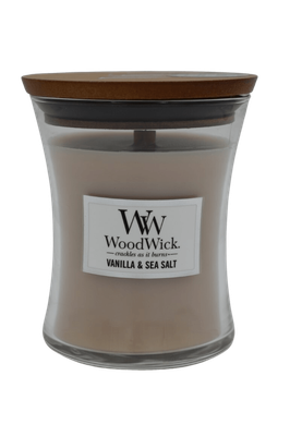 Woodwick Vanilla &amp; Sea Salt Medium